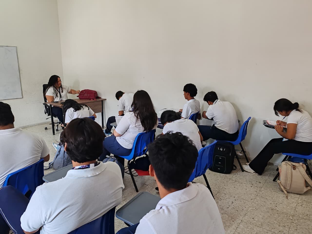 Estudiantes del Bachillerato Liceo Xalapa